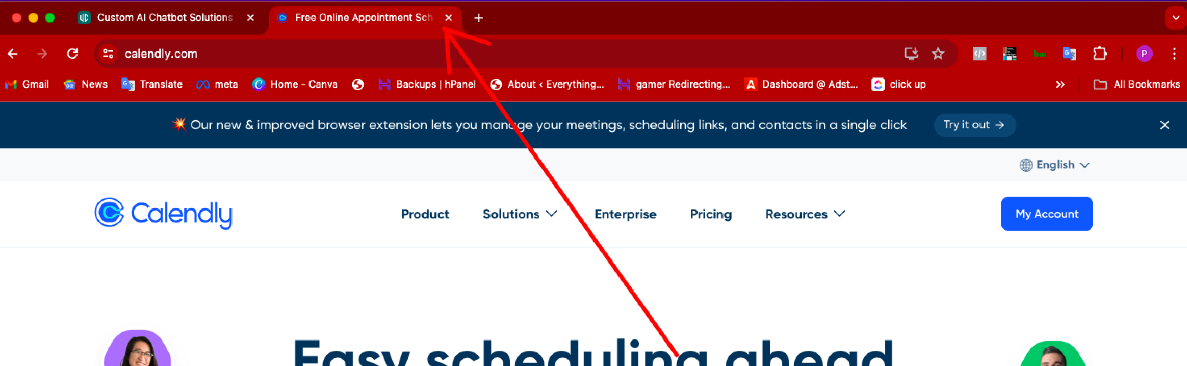 visit calendly.com